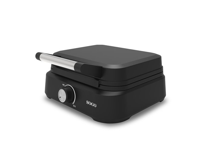 SOGO MAQUINA GOFRERA CASERA-1500W Negro