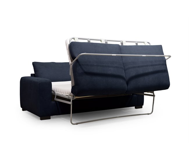 Sofá cama SWEET 3 plazas con apertura italiana Azul