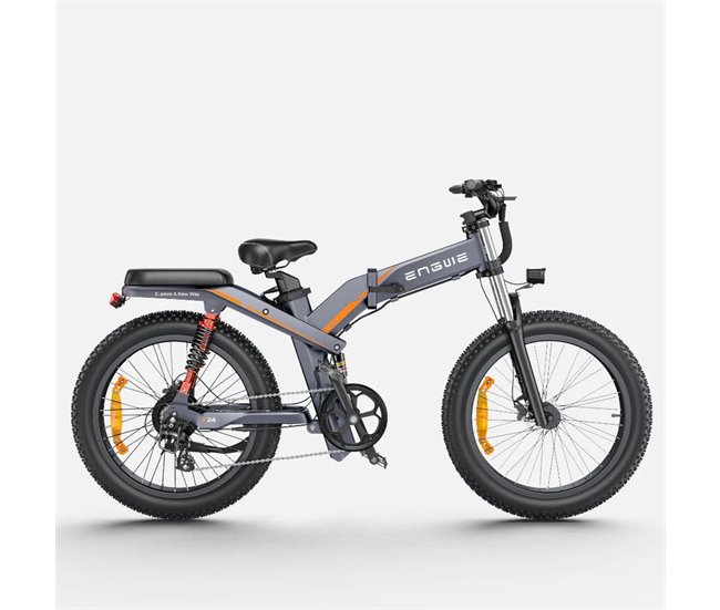 Bicicleta Eléctrica ENGWE X24 - Motor 1000W Batería 921.6WH 64KM Autonomía Gris