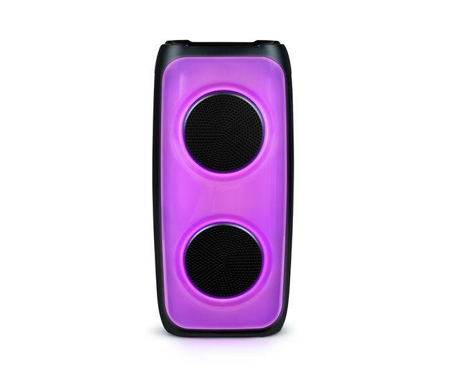 Altavoz inalambrico luminoso Bluetooth Bigben Negro
