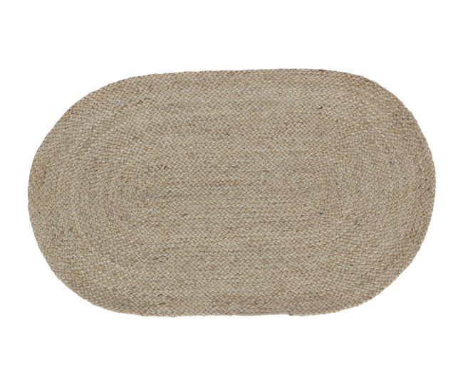 Alfombra de yute natural Natural