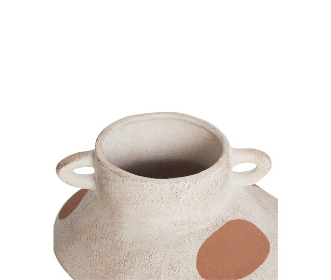 Beliani Jarrón para flores ALOSIDAE Beige