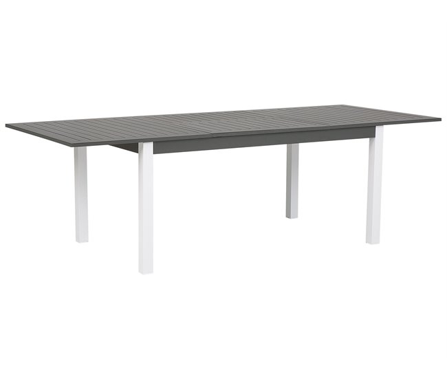 Beliani Conjunto de comedor PANCOLE Gris