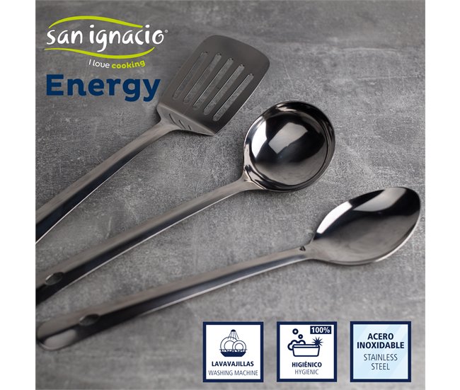 Batería de cocina 7 piezas en  + Set 3pcs Utensilios de cocina Multicolor