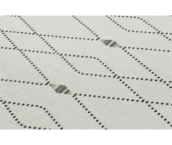 Alfombra de cuerda sisal COLOR Rombos 200x290 Gris