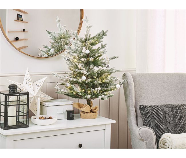Beliani Árbol de Navidad RINGROSE Verde