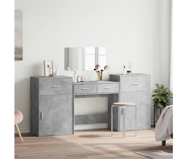 Juego de Tocador DREAM SPACE 80 Gris