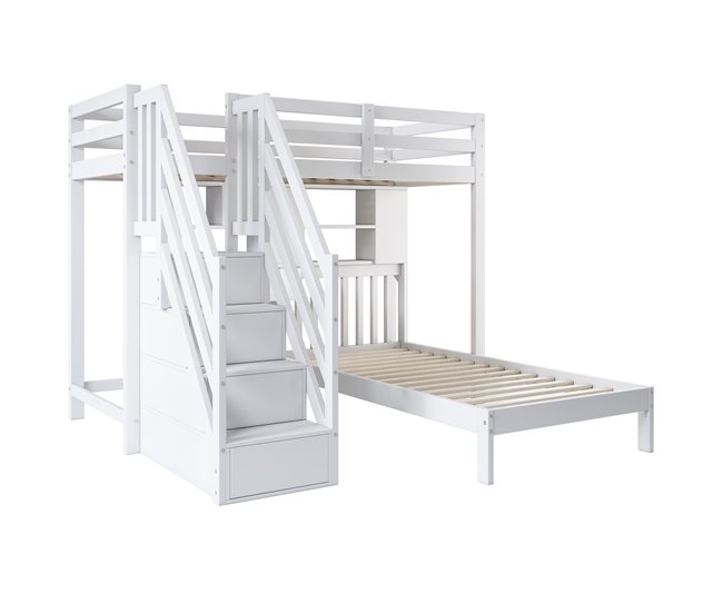 Cama litera Blanco