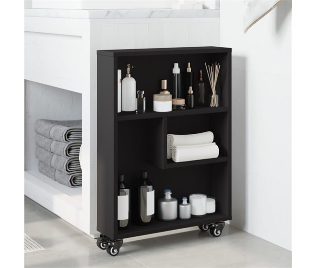 Carrito auxiliar Lombarda  compartimentos con ruedas  xx 48 Blanco