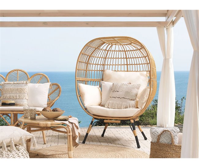 Beliani Sillón VEROLI Natural