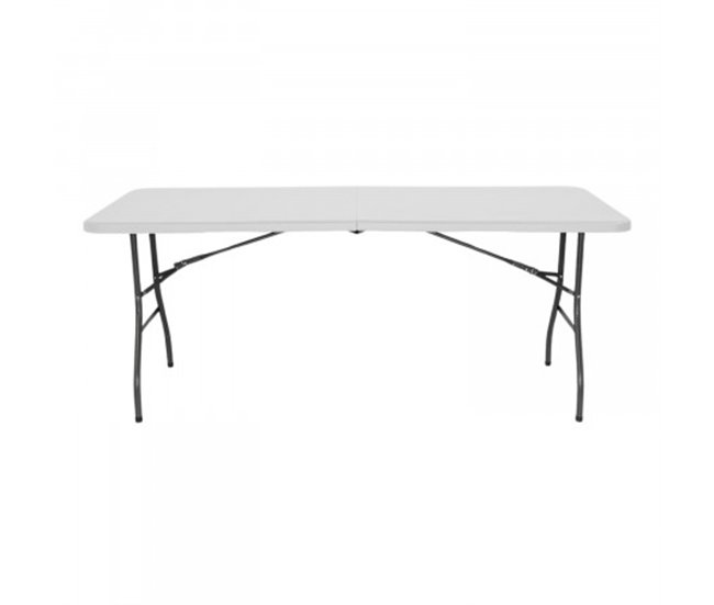 Mesa Plegable Rectangular Catering Thinia Home Blanco