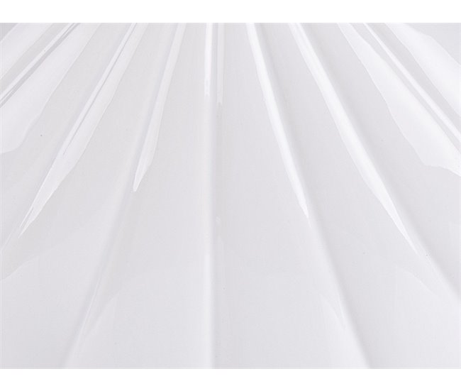 Beliani Conjunto de accesorios de baño SHELL Blanco