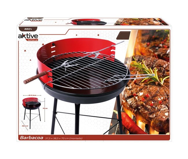 Barbacoa Portátil Negro