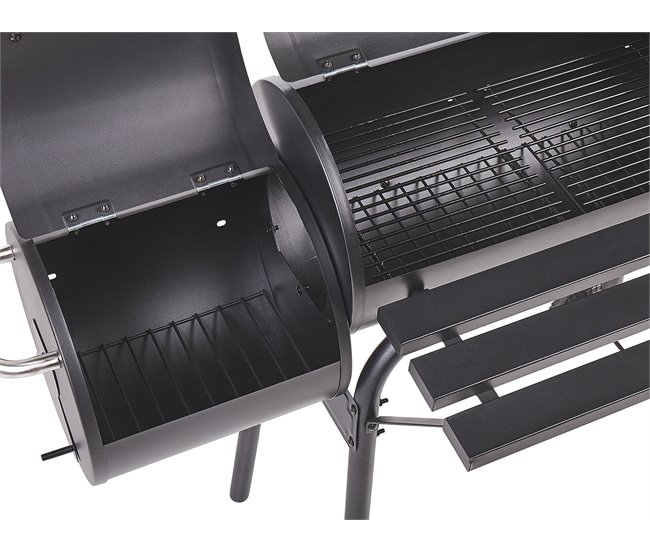 Beliani Barbacoa de carbón KATLA Negro