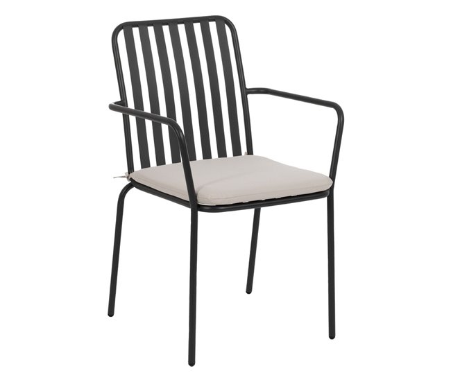 Conforama Silla de Comedor Antracita 52 x 57 x 87 cm Tienda