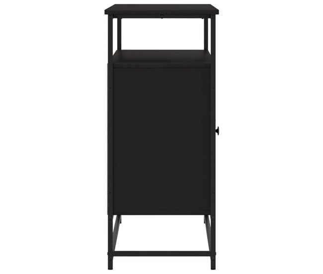 Aparador buffet cómoda armario mueble organizador cocina salón salón Negro