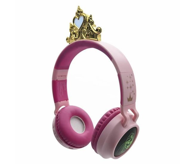 Auriculares Bluetooth HPBT015DP Disney Princess Rosa