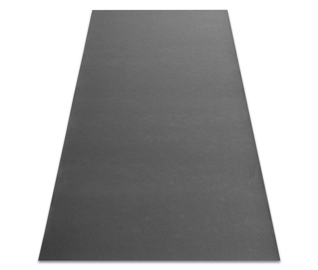Alfombra con refuerzo de goma RUMBA 130x200 Negro/ Gris