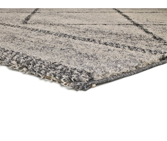 Alfombra de estilo étnico KASBAH - ATTICGO 160x230 Gris