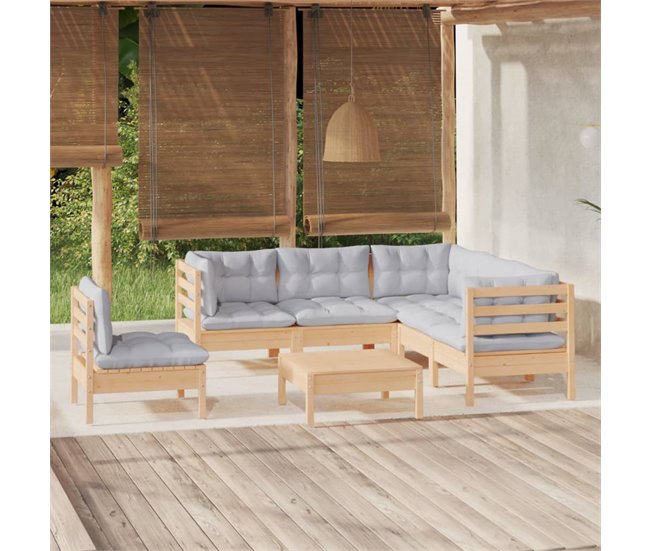 Conjuntos de jardin Gris