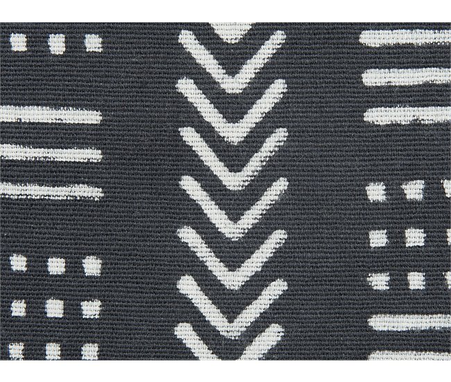 Beliani Cojín decorativo BENZOIN Blanco/ Beige