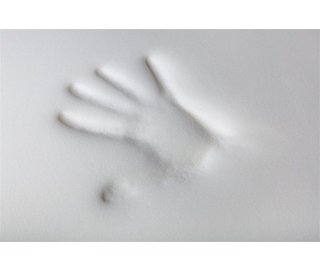 Pack 2 Almohadas Viscoelástica Soja  Ergonómicas 105x40 Blanco