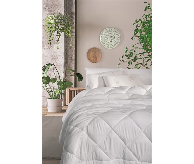 Pack 2 almohadas 70cm PIKOLÍN VISCOELÁSTICA Blanco