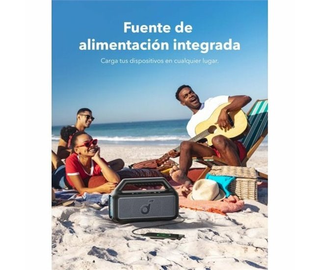 Altavoz Bluetooth Portátil A3138011 Negro