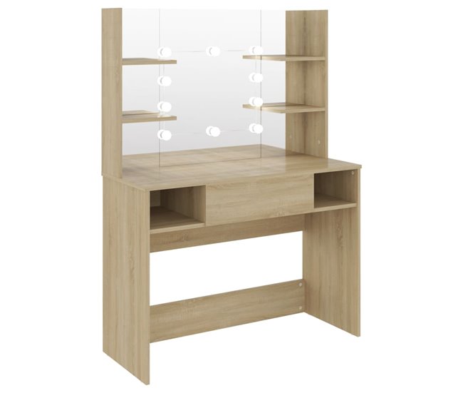 Tocador de Maquillaje DREAM SPACE 100 Blanco