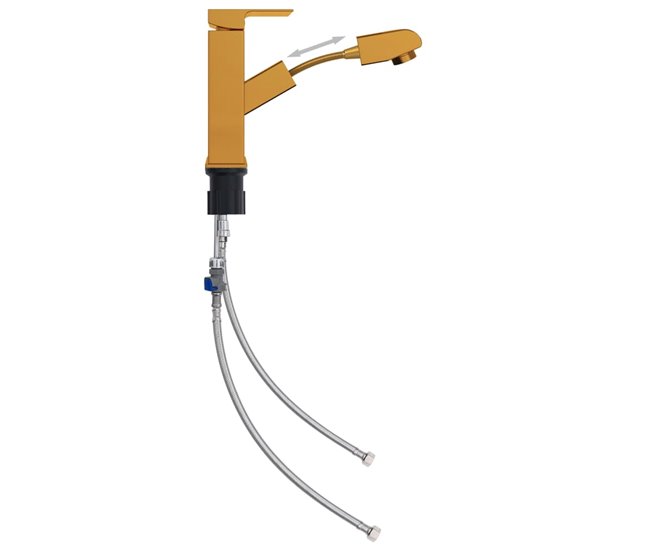 Grifo De Lavabo Dorado