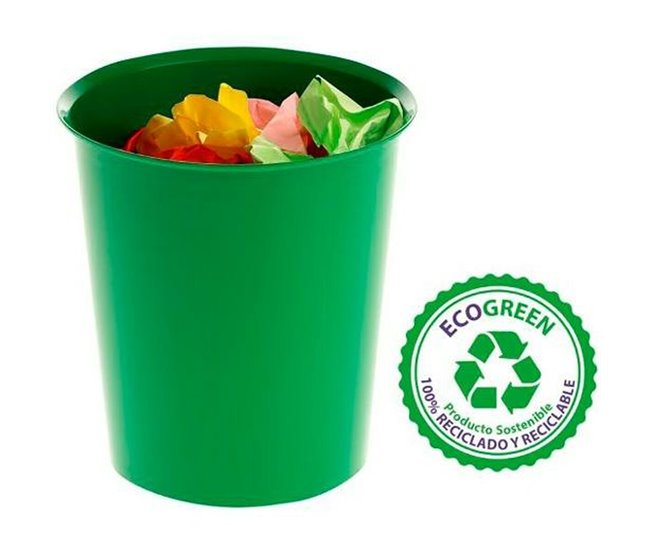 Papelera Verde