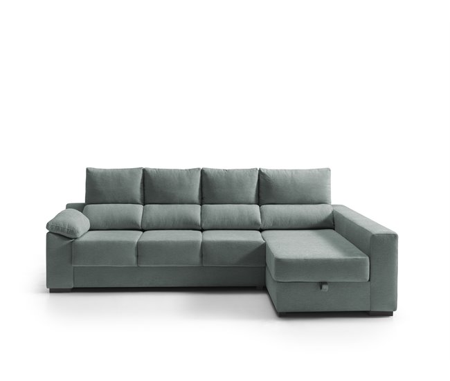 Chaise longue con arcón PALA Azul