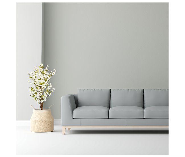 Acomoda Textil – Planta Artificial con Macetero. (Almendro) Blanco