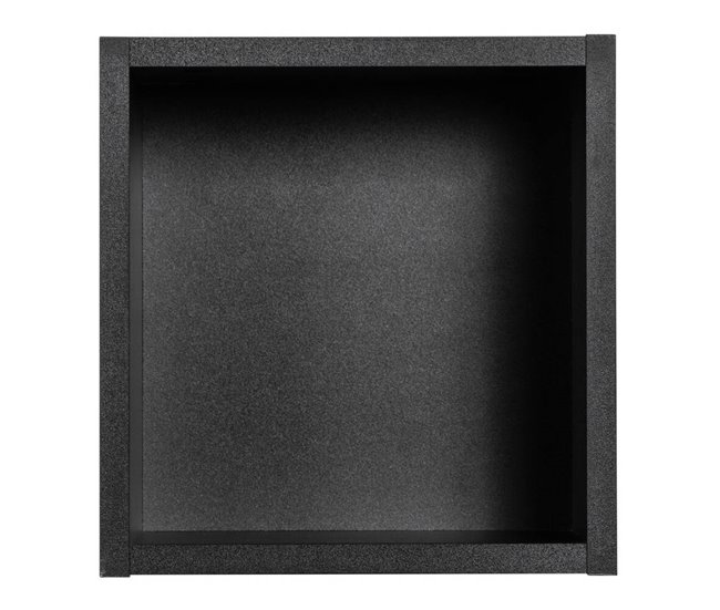 Estante cubo para baño Newport aglomerado 27 Negro