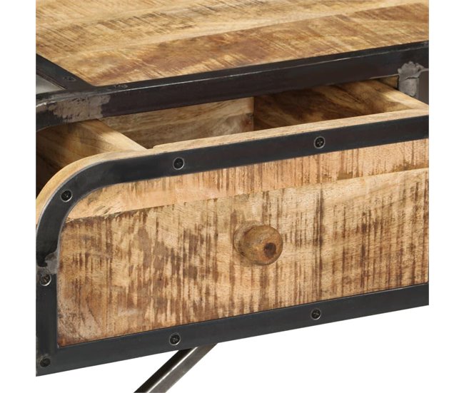 Aparador sola madera de mango maciza esilo vintage 4402200 Marron