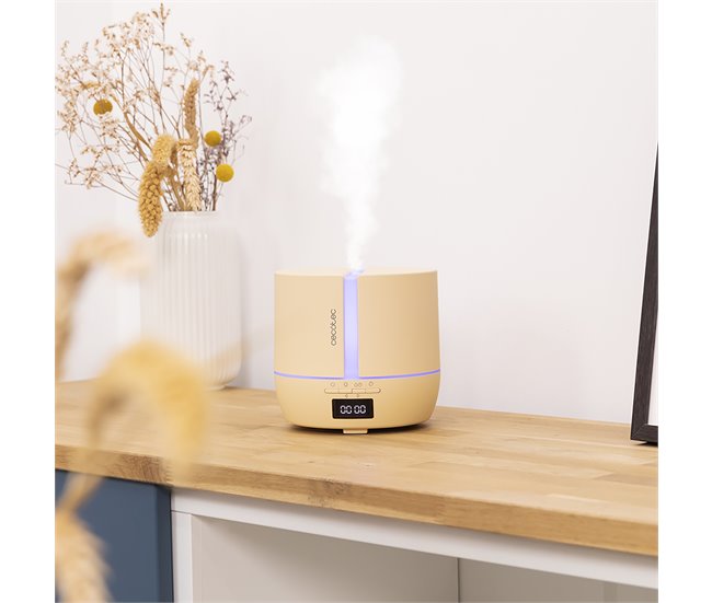 Difusor de aromas PureAroma 550 Connected Cecotec Crema