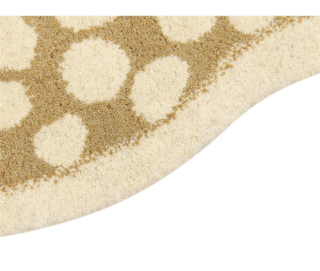Beliani Alfombra para niños YONA Beige