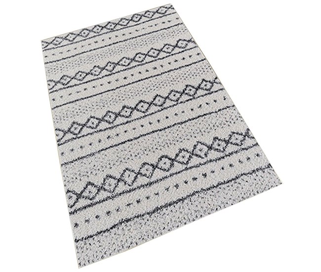 Alfombra De 140 X 220Cm 220x140 Beige