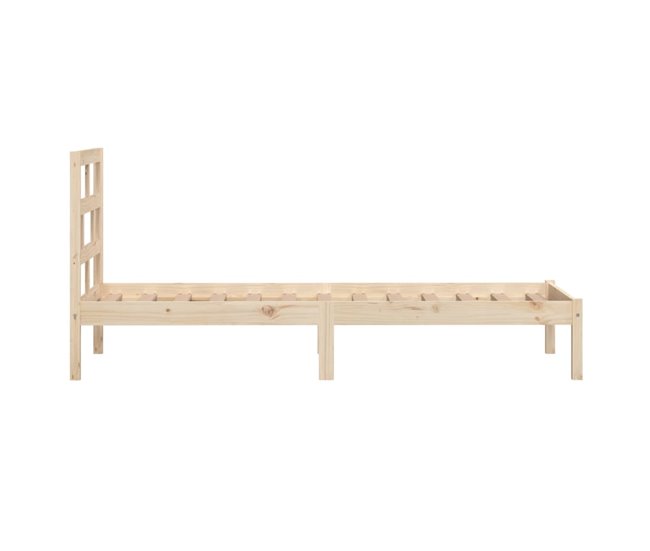 Estructura de cama 75x190 Natural