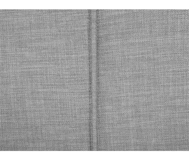 Beliani Cama de agua Piel NANTES 188x237 Gris Claro