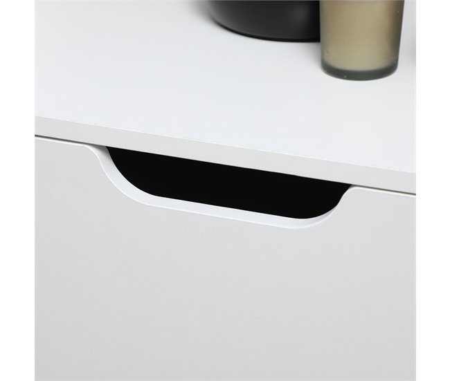 Aparador de Cocina Melamina de Madera, Pino HOMCOM 98 Gris