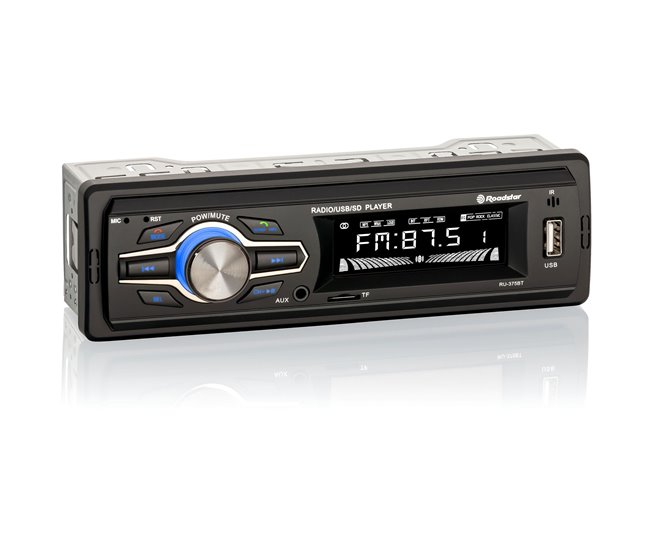 Radio Coche Digital Roadstar RU-375BT Negro