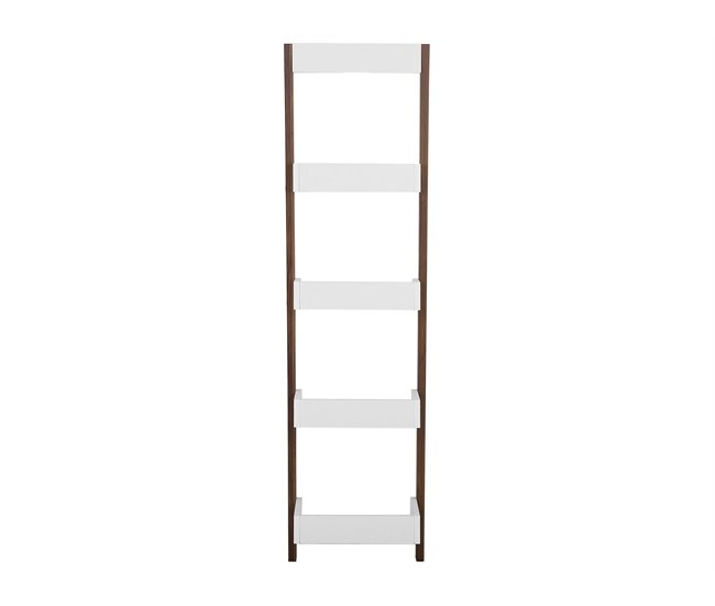 Beliani Estante para libros MOBILE DUO Blanco