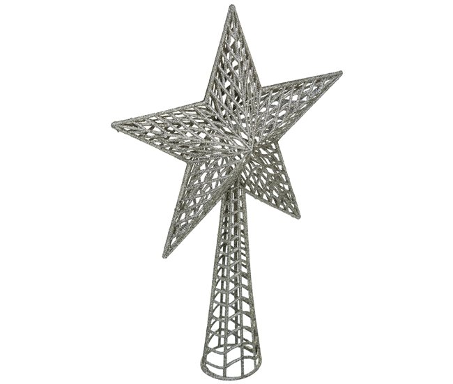Estrella de cresta Plateado