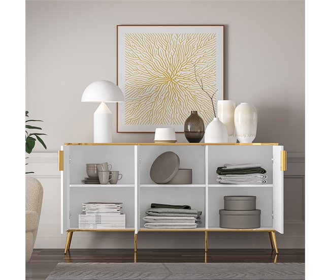 Bufé 3 puertas Zora Blanco