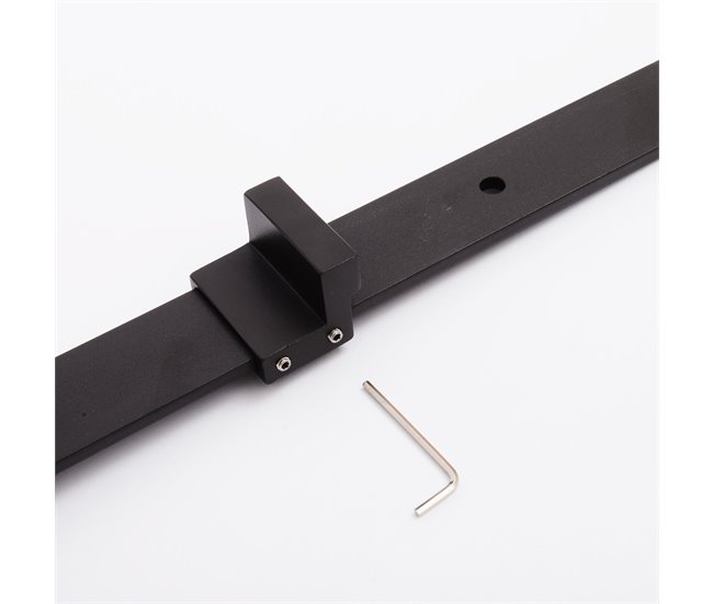 Montaje Puerta Corredera Acero de Carbono HOMCOM 200 Marron