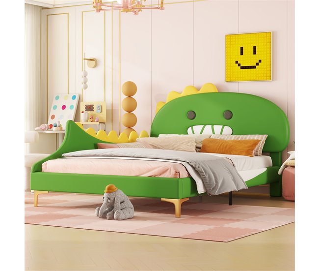 Camas de matrimonio 144x209 Verde