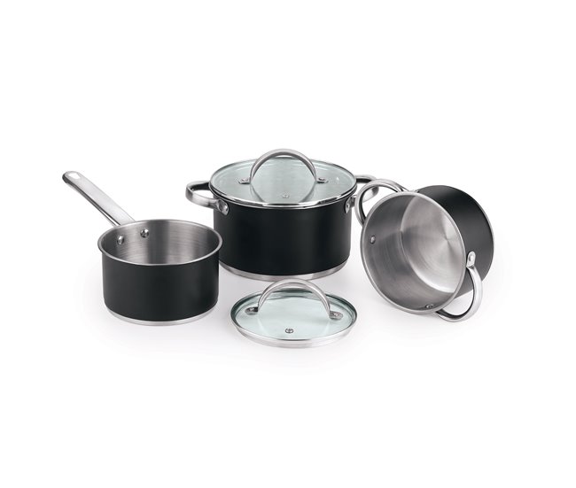 Bateria de cocina 5 pzs Multicolor