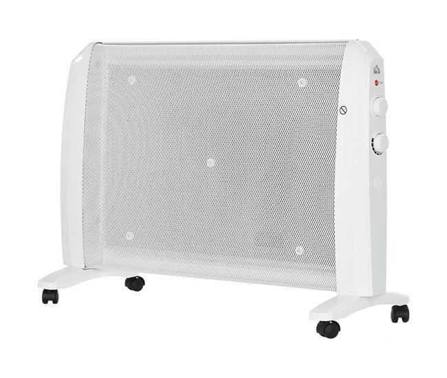 Calefactor Eléctrico HOMCOM 820-296V90WT Blanco