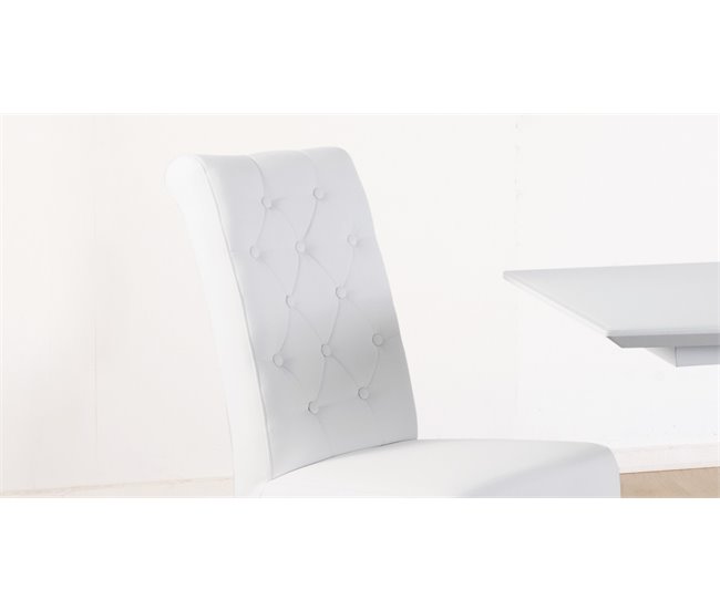 Silla de comedor ELODIE II Blanco